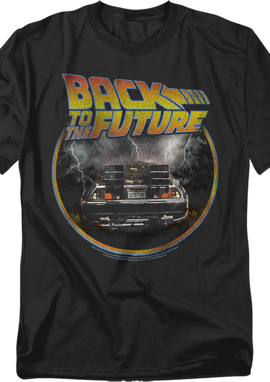 DeLorean Back To The Future T-Shirt - main product image