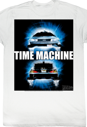 DeLorean Time Machine Back To The Future T-Shirt