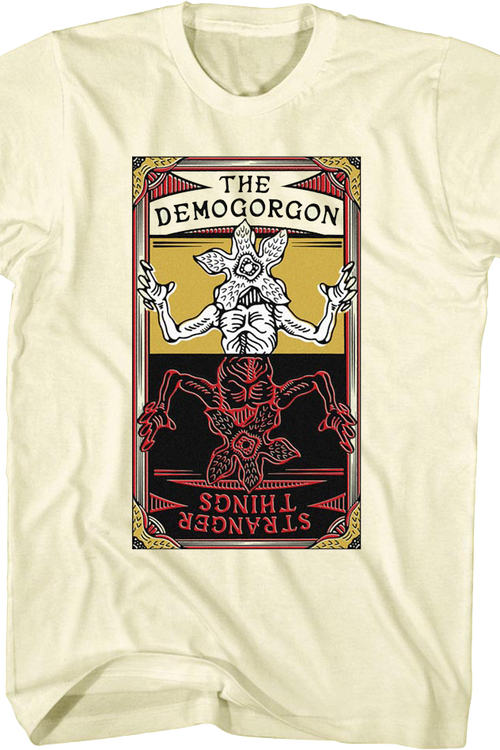 Demogorgon Card Stranger Things T-Shirtmain product image