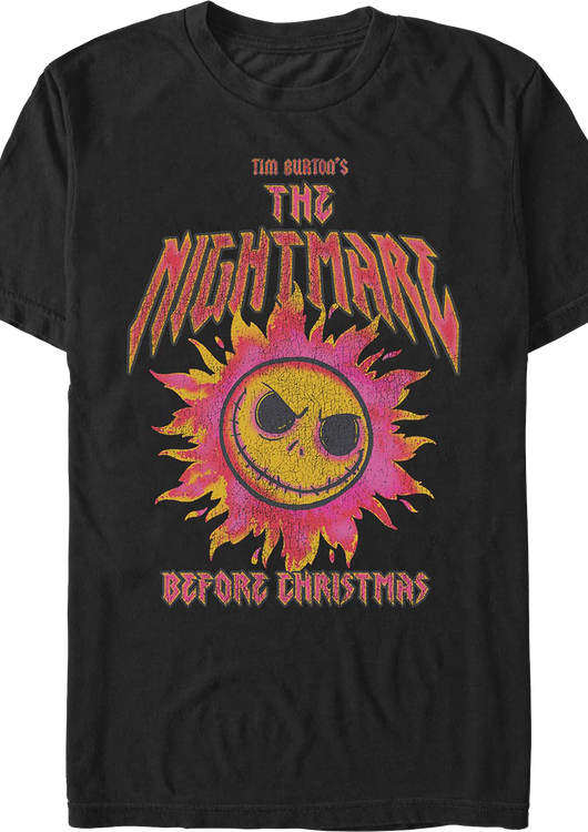 Demon Of Light Nightmare Before Christmas T-Shirt - main product image