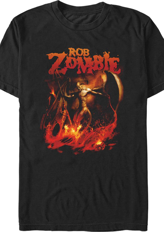 Demonic Rob Zombie T-Shirt - main product image