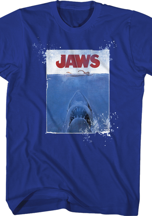 Denim Washed JAWS T-Shirt - main product image