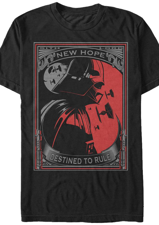 Destined To Rule Star Wars T-Shirt - main product image