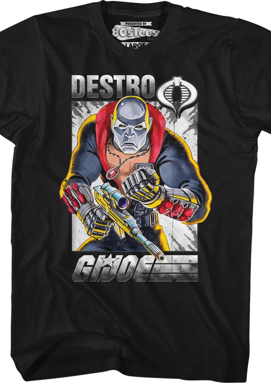 Destro GI Joe T-Shirt - main product image