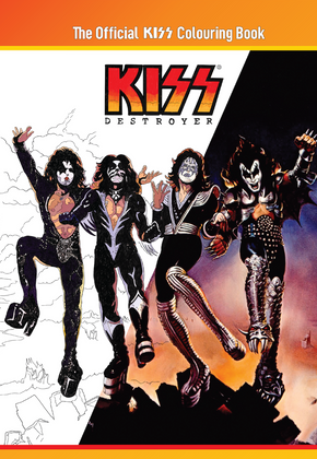 Destroyer Kiss Coloring Book
