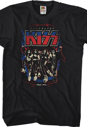 Destroyer Since 1976 KISS T-Shirt
