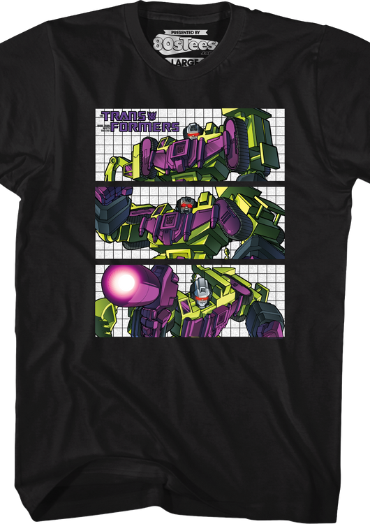 Devastator Frames Transformers T-Shirt - main product image