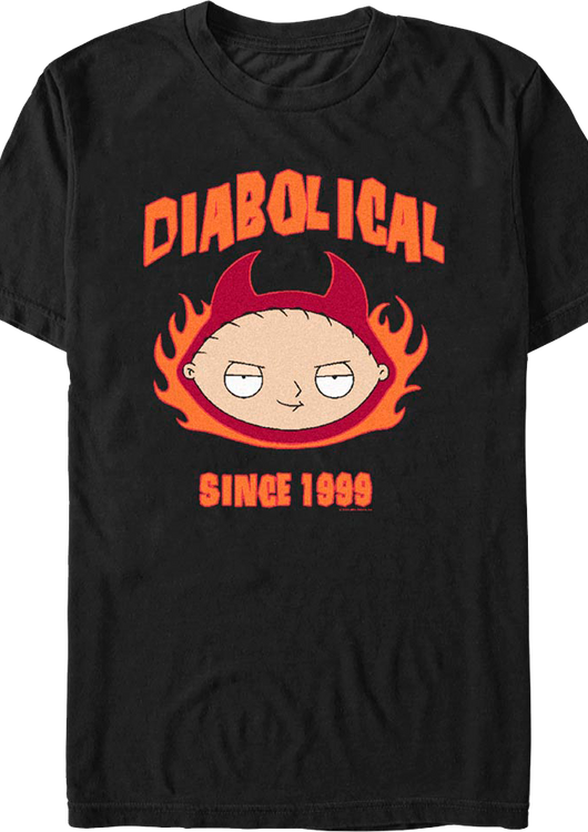 Diabolical Since 1999 Family Guy T-Shirt - main product image