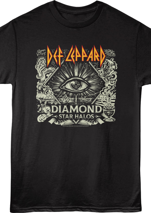 Diamond Star Halos Def Leppard T-Shirt - main product image