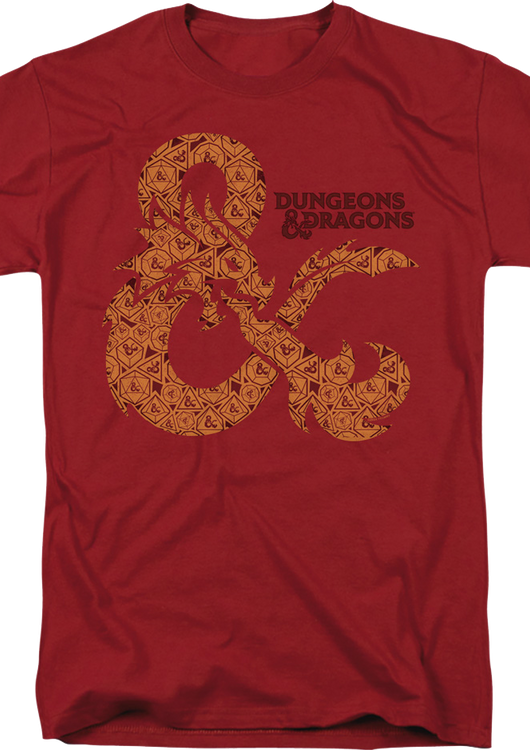 Dice Logo Dungeons & Dragons T-Shirt - main product image
