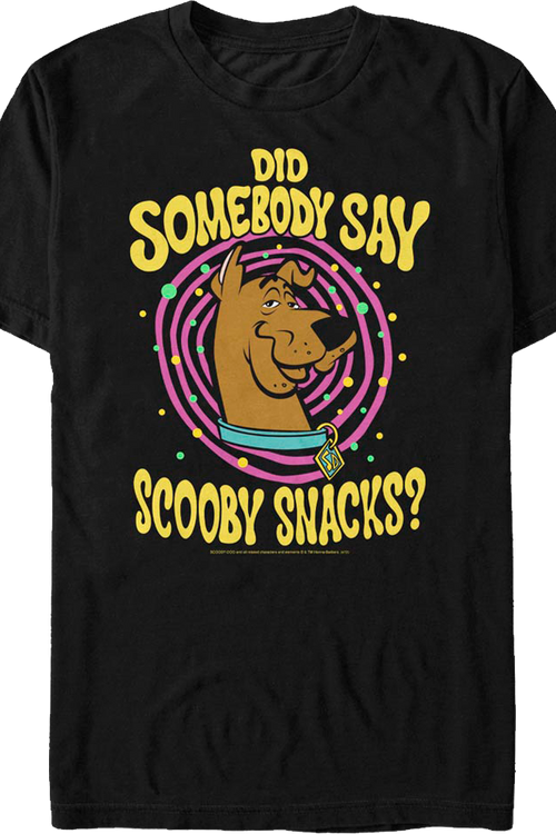 Did Somebody Say Scooby Snacks Scooby-Doo T-Shirtmain product image