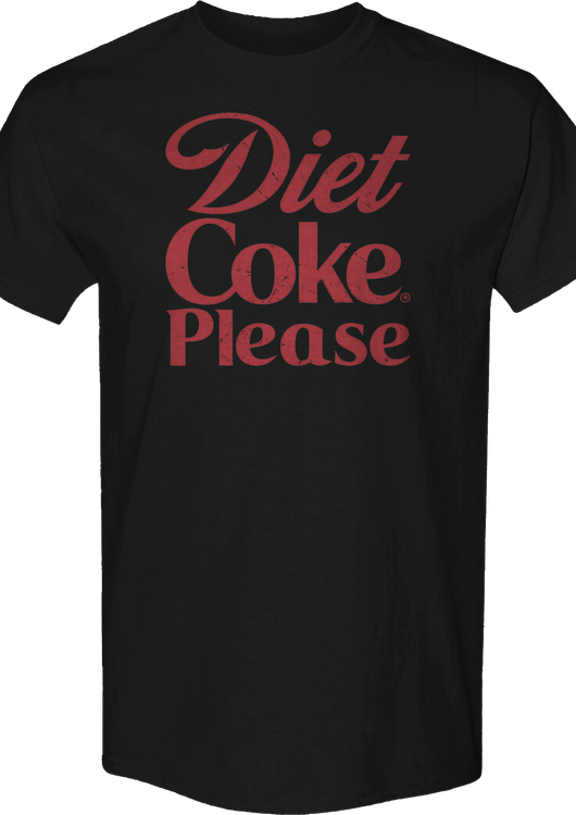 Diet Coke Please T-Shirt - main product image