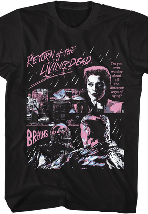 Different Ways Of Dying Return Of The Living Dead T-Shirt