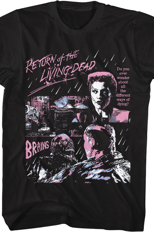 Different Ways Of Dying Return Of The Living Dead T-Shirtmain product image