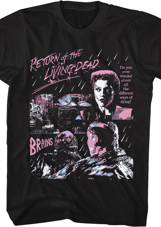 Different Ways Of Dying Return Of The Living Dead T-Shirt - main product image