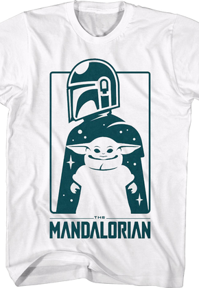 Din Djarin And The Child The Mandalorian Star Wars T-Shirt