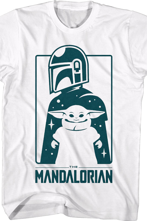 Din Djarin And The Child The Mandalorian Star Wars T-Shirtmain product image