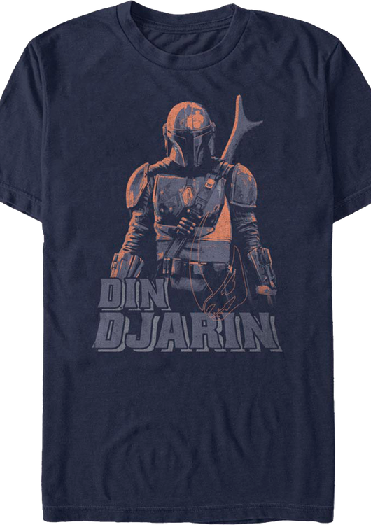 Din Djarin The Mandalorian Star Wars T-Shirt - main product image