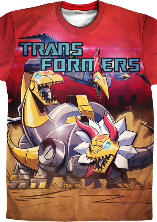 Dinobots Sublimation T-Shirt - main product image