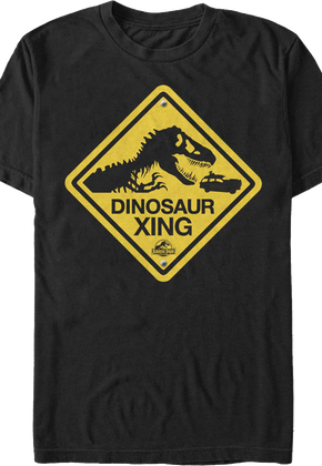 Dinosaur Xing Jurassic Park T-Shirt