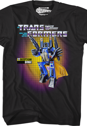 Dirge Box Art Transformers T-Shirt