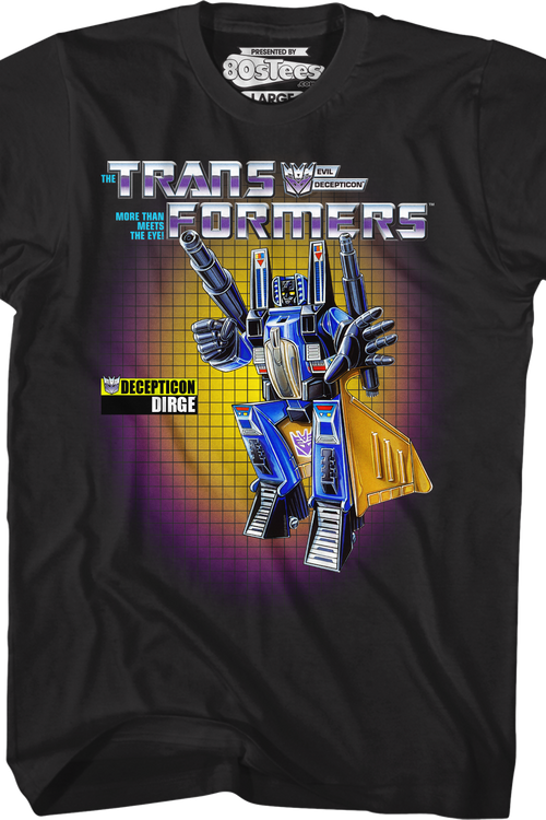 Dirge Box Art Transformers T-Shirtmain product image