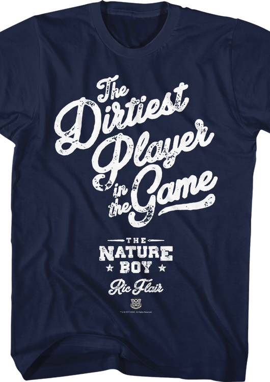 Dirtiest Player in the Game Ric Flair T-Shirt - main product image