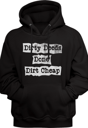 Dirty Deeds Done Dirt Cheap ACDC Hoodie