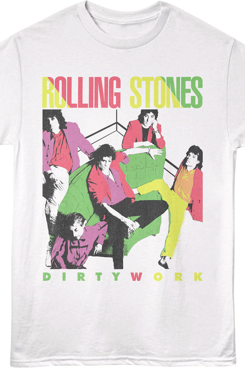 Dirty Work Rolling Stones T-Shirtmain product image