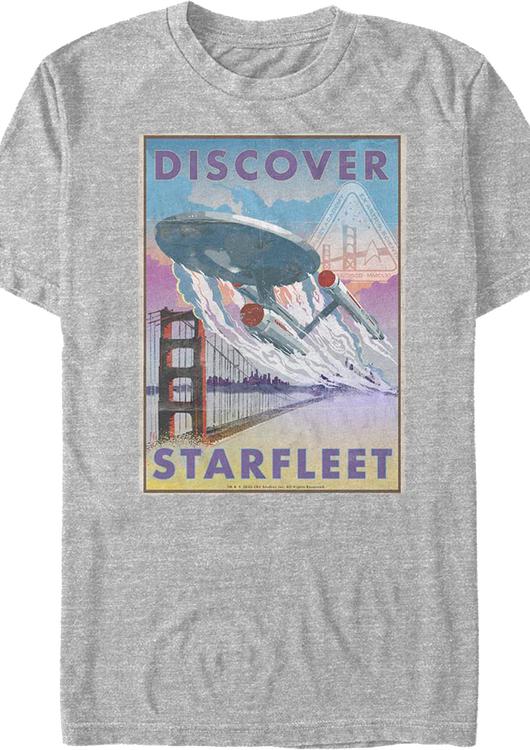Discover Starfleet Star Trek T-Shirt - main product image