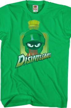 Disintegrate Marvin The Martian Looney Tunes T-Shirt