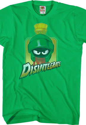 Disintegrate Marvin The Martian Looney Tunes T-Shirt