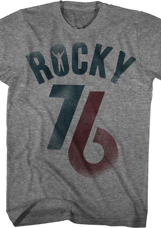 Distressed 76 Rocky T-Shirt - main product image