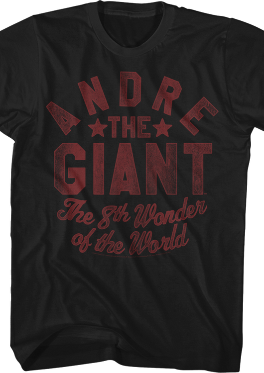 Distressed 8th Wonder Andre The Giant T-Shirt - main product image