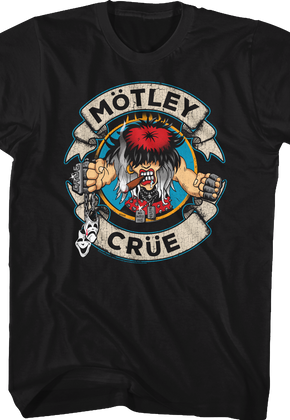 Distressed Allister Fiend Motley Crue T-Shirt