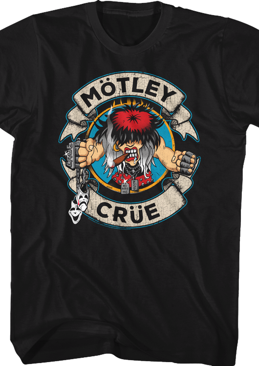 Distressed Allister Fiend Motley Crue T-Shirt - main product image