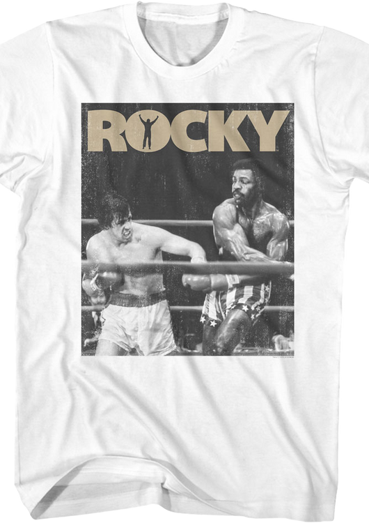 Distressed Apollo vs Rocky T-Shirt - main product image
