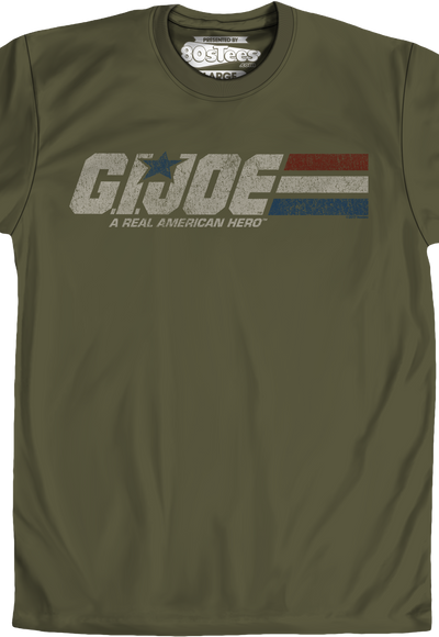 Distressed Army Green GI Joe T-Shirt