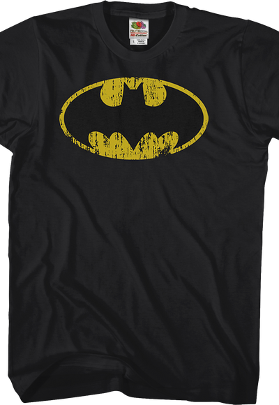 Distressed Bat Symbol Batman T-Shirt