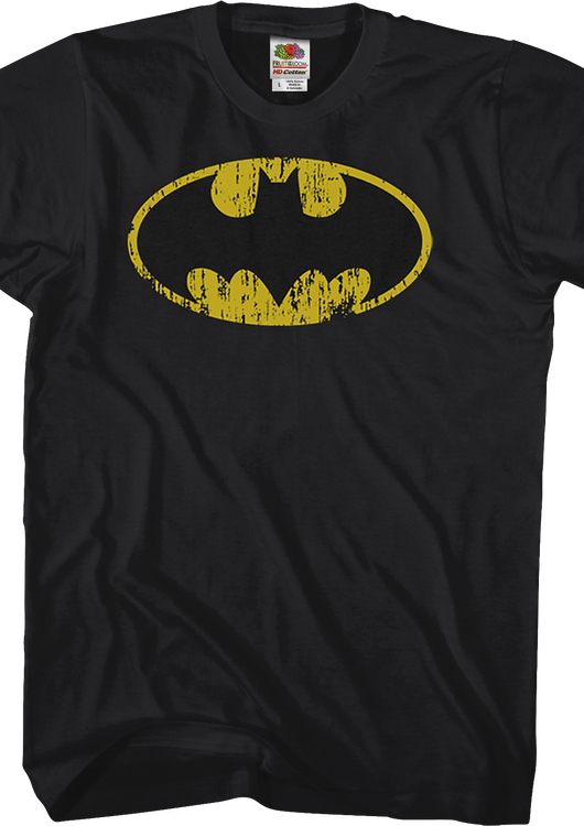 Distressed Bat Symbol Batman T-Shirt - main product image