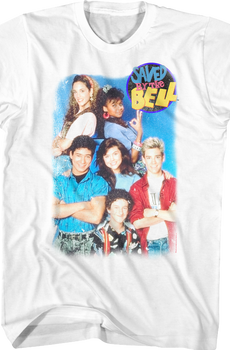 Distressed Bayside Students Saved By The Bell T-Shirt