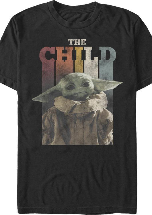 Distressed Child The Mandalorian Star Wars T-Shirt - main product image