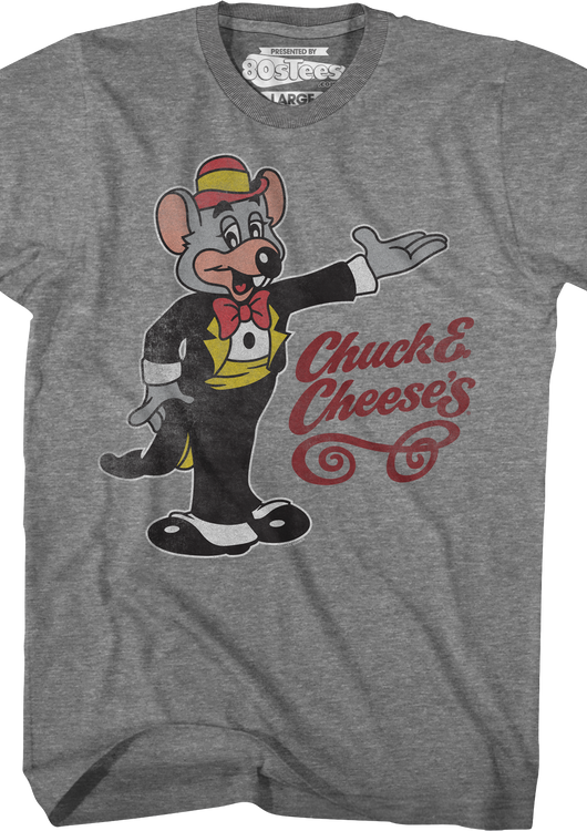 Distressed Chuck E. Cheese T-Shirt - main product image