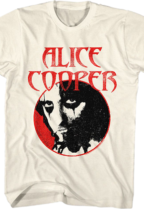 Distressed Circle Alice Cooper T-Shirt