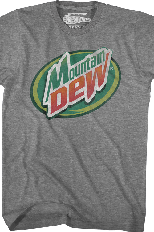 Distressed Circle Logo Mountain Dew T-Shirtmain product image