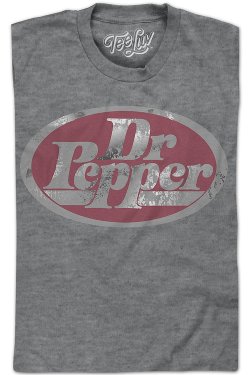Distressed Classic Logo Dr. Pepper T-Shirtmain product image