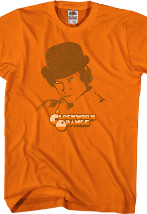 Distressed Clockwork Orange T-Shirt