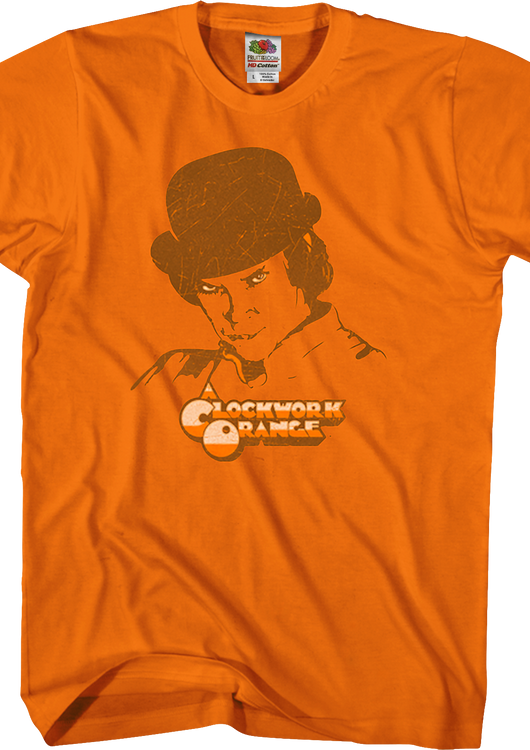 Distressed Clockwork Orange T-Shirt - main product image