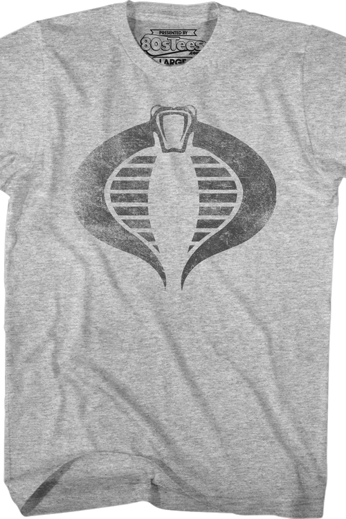 Distressed Cobra Logo GI Joe T-Shirt - main product image