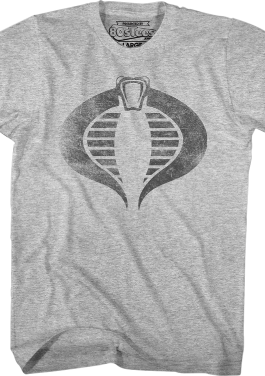 Distressed Cobra Logo GI Joe T-Shirt - main product image